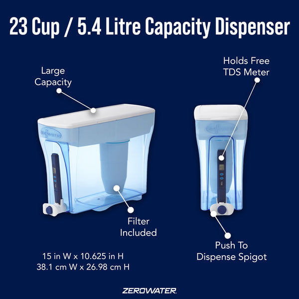ZeroWater 23 Cup / 5.4L Dispenser
