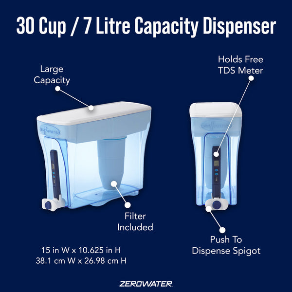 ZeroWater 30 Cup / 7.1L Dispenser